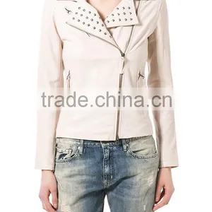 Cheap Price Ladies Leather Jacket thumbnail-1
