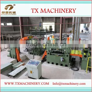 TX1300 Full Automatic Stainless Steel/ Metal Steel Strip Coil Cut To Length Machine Line thumbnail-6