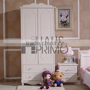 Hongjin Wooden Bedroom Furniture 2 Door + 2 Drawers Wardrobes thumbnail-1