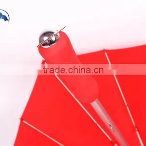 Red Custom Shape Wedding Heart Shape Umbrella thumbnail-3