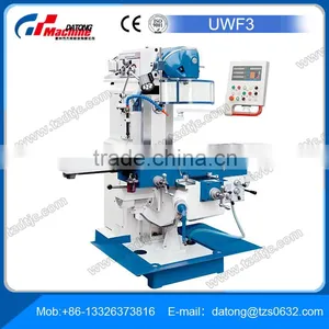 Universal Milling Machine UWF3 With More Travels and Infinitely Variable Speed thumbnail-1