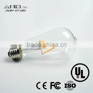 Vintage Retro Indoor Dimmable ST58 E26 E27 B22 Low Energy 3w Edison Led Lights Led Bulb thumbnail-1