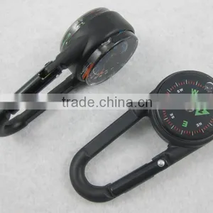 Protable Zinc Alloy Carabiner Compass/ Compass Carabiner thumbnail-3