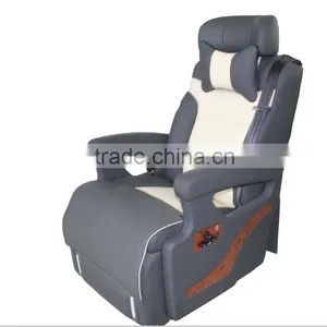 Luxury Car Seat for Kinds of MPV Conversion With Adjustable Foofrest Headrest thumbnail-2