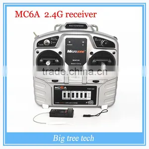 Latest Machines MC6A Upgraded Version 2.4G Six-channel Remote Control MC6A Remote Control With Receiver thumbnail-1