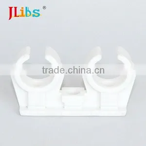 Double Side Plastic Pipe Clip With Screw thumbnail-1