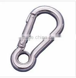 Stainless Steel Spring Snap Hook With Eyelet 304 / 316 thumbnail-1