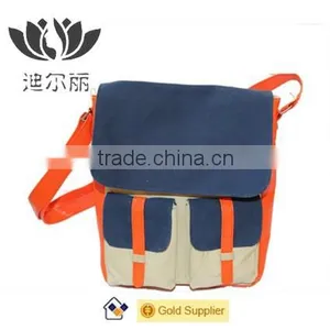 Fashion Stylish Unisex Sport Cotton Canvas Backpack for High School thumbnail-2