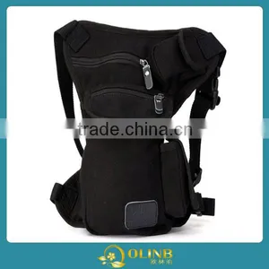 Men Outdoor Canvas Drop Waist Leg Bags;Pack Running Belt;Bicycle and Motorcycle Bags thumbnail-3