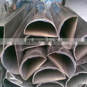 China Cheap Astm 304 314 316 Half Round Stainless Steel Pipe Quality Choice thumbnail-6