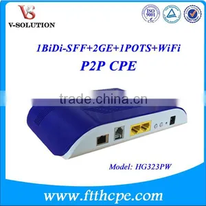 FTTX Solution 1BiDi-SFF+2GE+1POTS+WiFi Access Point P2P Fiber Gateway thumbnail-2