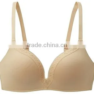 2014 New Arrival Ladies Underwear Seamless Wireless Soft Comfortable Bra thumbnail-3