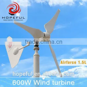 Best Price 600w Mini Wind Power Generator Silent Small Wind Turbine, for Home Use, Alternator for Wind Turbine thumbnail-1
