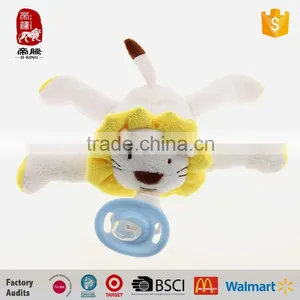 Wholesale Baby Supplies Lovely Lionet Pacifier Clip SEDEX-4 thumbnail-1