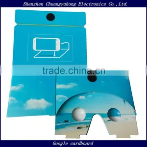 China Suppliers Christmas Gift Create Your Own Brand Paper Eclipse Glasses 3D Xxxx Video Glasses Google Cardboard Vr Supplier's Choice thumbnail-4