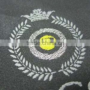 High Density Garment Metallic Lurex Fabric Satin Label thumbnail-1