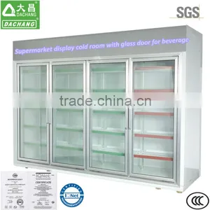 Supermarket Glass Display Freezer Room thumbnail-2