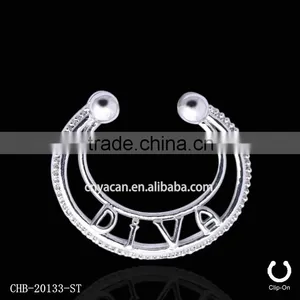 Fashion High Quality Brass Fake Indian Septum Piercing thumbnail-1
