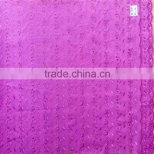 WHOLESALE T/C COLOR 42/43 EMBROIDERY FABRICS thumbnail-1