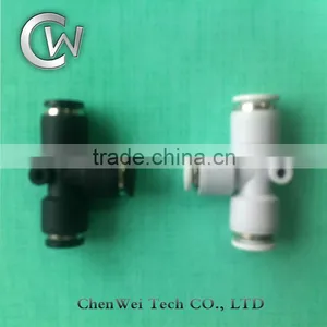 PE Series Union Tee Plastic Pneumatic Fitting thumbnail-1