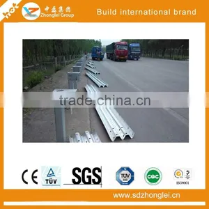 Sturdy Galvanized Steel Highway Guardrail Board thumbnail-1