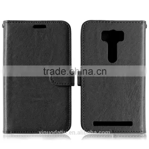Cell Phone PU Leather Flip Card-slot Case for ASUS ZenFone 2 Laser ZE500KL thumbnail-1