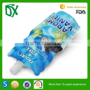 Hot Sell Color Printing Wholesale Squeeze Pouch With Spout for Baby Liquid Food in Factory thumbnail-3