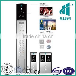 630KG Machine Roomless Passenger Lift With Mirro Etching thumbnail-2
