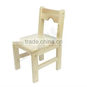 Montessori Kindergarten Furniture for Pine Solid Wooden Chair thumbnail-1
