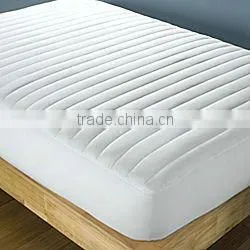 10" Channel Quilting Cotton Mattress Pad thumbnail-1