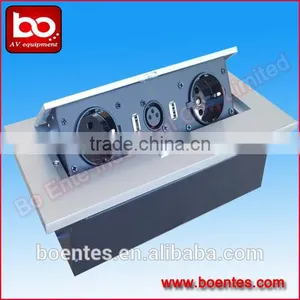 Germany Desktop Socket/Office Table Hiding Socket Box/Pop Up Desktop Outlet thumbnail-1