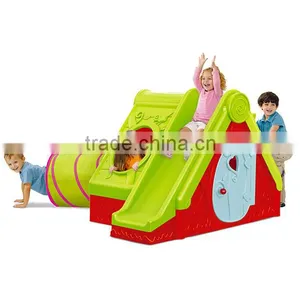 Kids Outdoor Playground Child Plastic Playyard Slides thumbnail-5