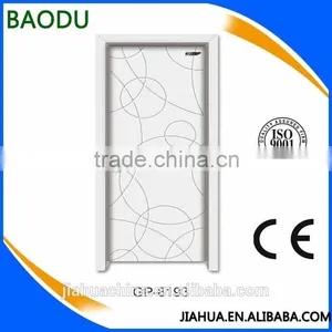 Teak Wood Entrance Doors Pvc Glass Door Wood Panel Door Design thumbnail-2