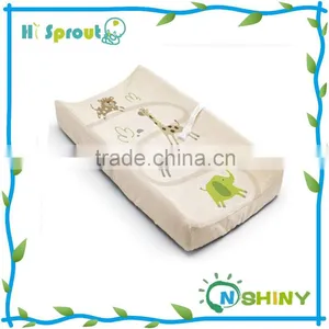 Beautiful Applique Embroidery Diaper Changing Table Pad thumbnail-1