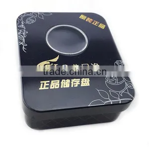 Customized Black Tin Pvc Window Packaging Box for Usb thumbnail-2