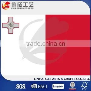 Good Quality Sublimated Printing Malta National Flag thumbnail-1
