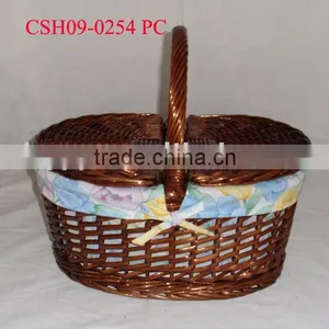 Wicker Picnic Basket thumbnail-1