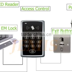 Sliding Door Locks for Wooden Doors With Timer JM-280GF thumbnail-6