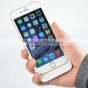 Mfi Certified Plastic External Battery Case for IPhone 6 Back Battery Housing Cover thumbnail-3