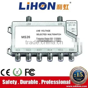 Hot Sale 2 in 6 Multiswitch With Zinc Alloy Crust thumbnail-1