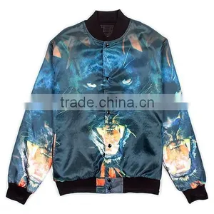 Sublimation Printed Varsity Jackets / Get Your Own Design All Over Printed Jackets thumbnail-1