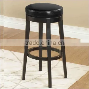 Wholesale Wooden Furniture Swivel Bar Stool Chair Restaurant Chair thumbnail-1