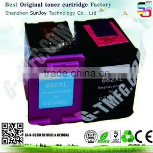 Wholesale Printer Ink Cartridge Compatible CZ105A 662XL for Impresora HP Deskjet Ink Advantage 1515 All-in-One thumbnail-1