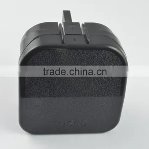 New Product China Wholesales,Euro to UK BS1363 Converter Plug With FUSE 13A ,ac Plug Adapter Male to Male thumbnail-5