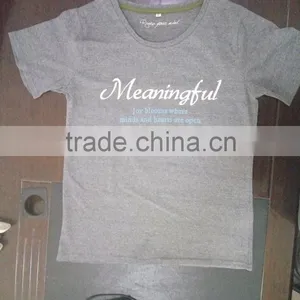 100%cotton T-shirt Stocks thumbnail-1