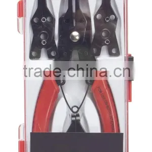 Internal External Circlip Circlip Pliers 8-in-1 Universal Snap Ring Pliers Set thumbnail-2