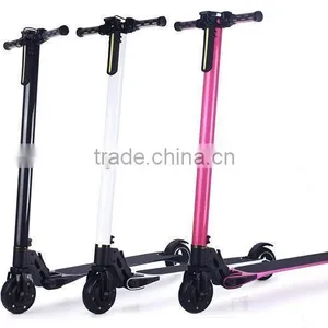 The World's Lightest Carbon Fiber Foot Pedal Kick Scooter thumbnail-2