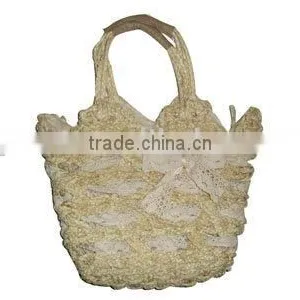 Straw Bag,seagrass Bag,beach Straw Bag thumbnail-1