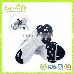 Wholesale Outdoors Anti-skid Snow Climbing 5 Claws Silicone Ice Shoe Crampons thumbnail-4