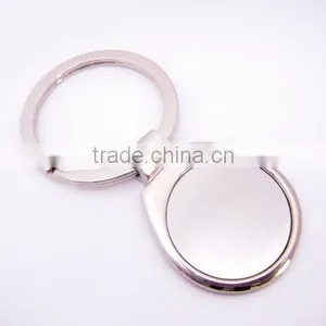 Custom Metal Blank Logo Keyrings thumbnail-5
